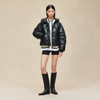 Anorak En Piel De Ternera Lisa