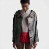 Antiqued Nappa Leather Jacket