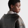 Antiqued Nappa Leather Jacket
