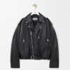 Balloon Biker Jacket In Nappa Lambskin