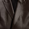 Bar Jacket Deep Brown Lambskin