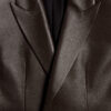 Bar Jacket Deep Brown Lambskin