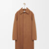 Belted Coat In Wool