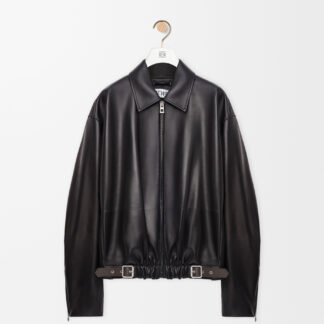 Belted Jacket In Nappa Lambskin