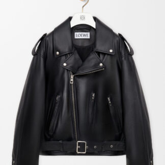 Biker Jacket In Nappa Lambskin