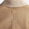Blouson Jacket Beige Lambskin Shearling