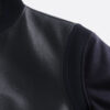 Blouson zippé Cuir de vachette bleu marine