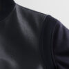 Blouson zippé Cuir de vachette bleu marine