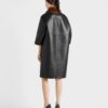 Bonded Leather Coat
