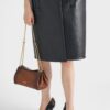 Bonded Leather Coat