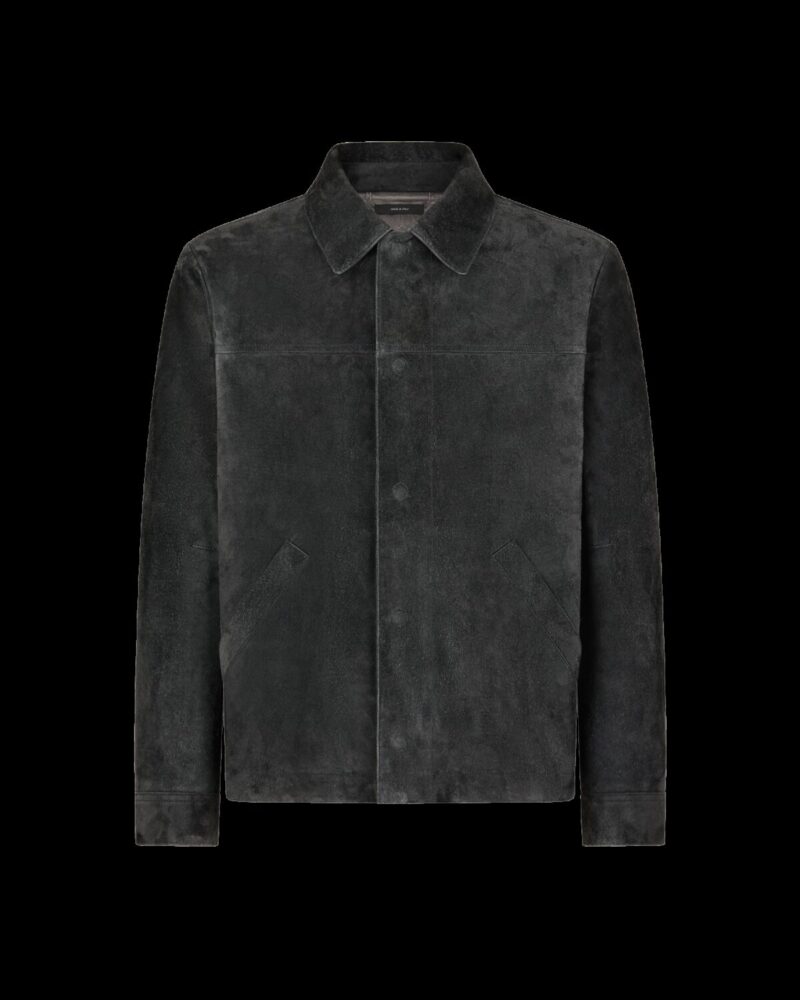 Brushed Suede Workwear Jacket