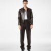 Buffalo Grain Leather Western Jacket