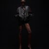 Buffalo Leather Biker Jacket With Web