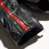 Buffalo Leather Biker Jacket With Web