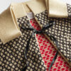 Cape Ecru and Black Cashmere Jacquard