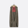 Cape Ecru and Black Cashmere Jacquard