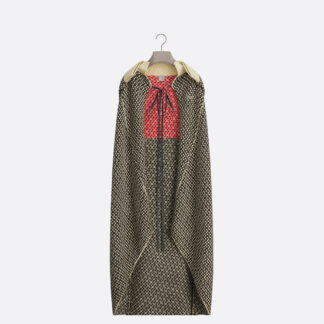 Cape Ecru and Black Cashmere Jacquard