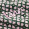Cape Wool-Cashmere Jacquard with Pink and Green Motif