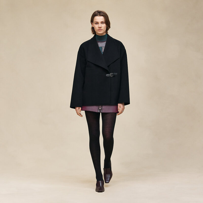 Cashmere Coat With Shawl Collar