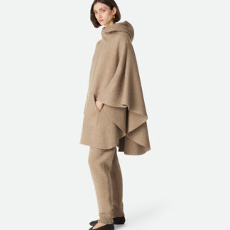 Cashmere Hooded Cape