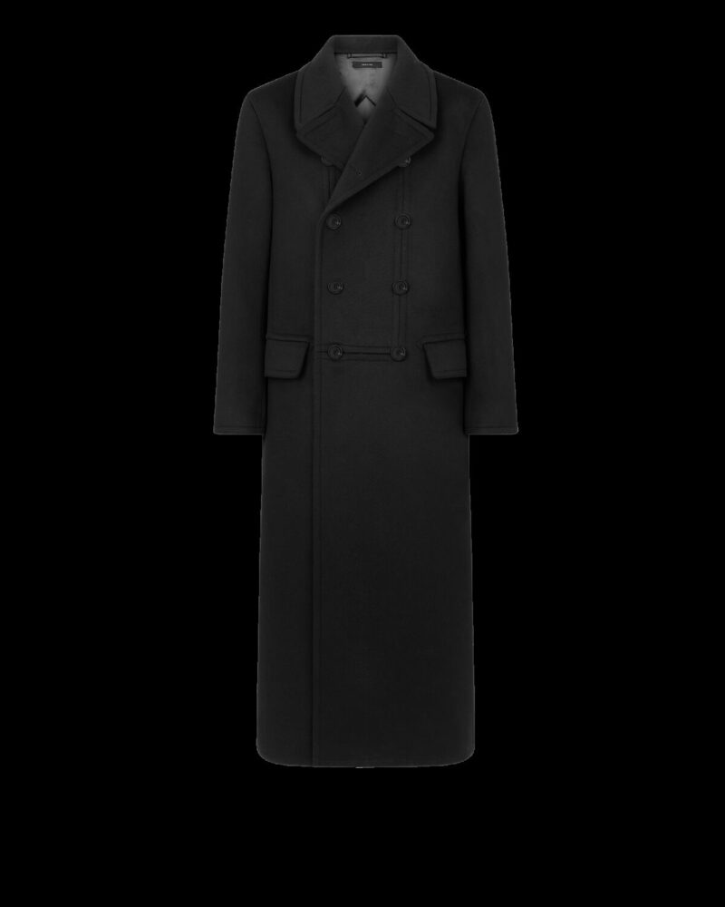 Cashmere Officer Coat 