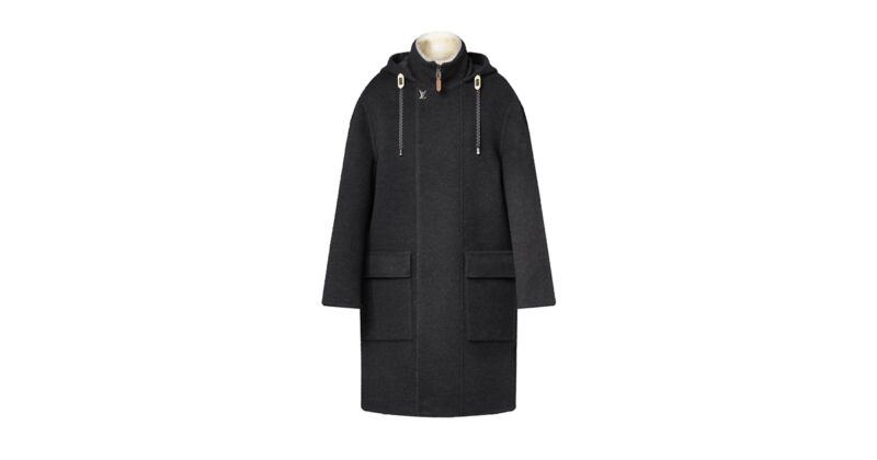 Cashmere Silk Blend Double Face Coat