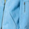Cashmere Suede Collar Blouson