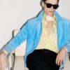 Cashmere Suede Collar Blouson