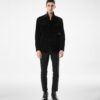 Cashmere Suede Military Jacket