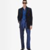 Cashmere Suede Sartorial Peacoat