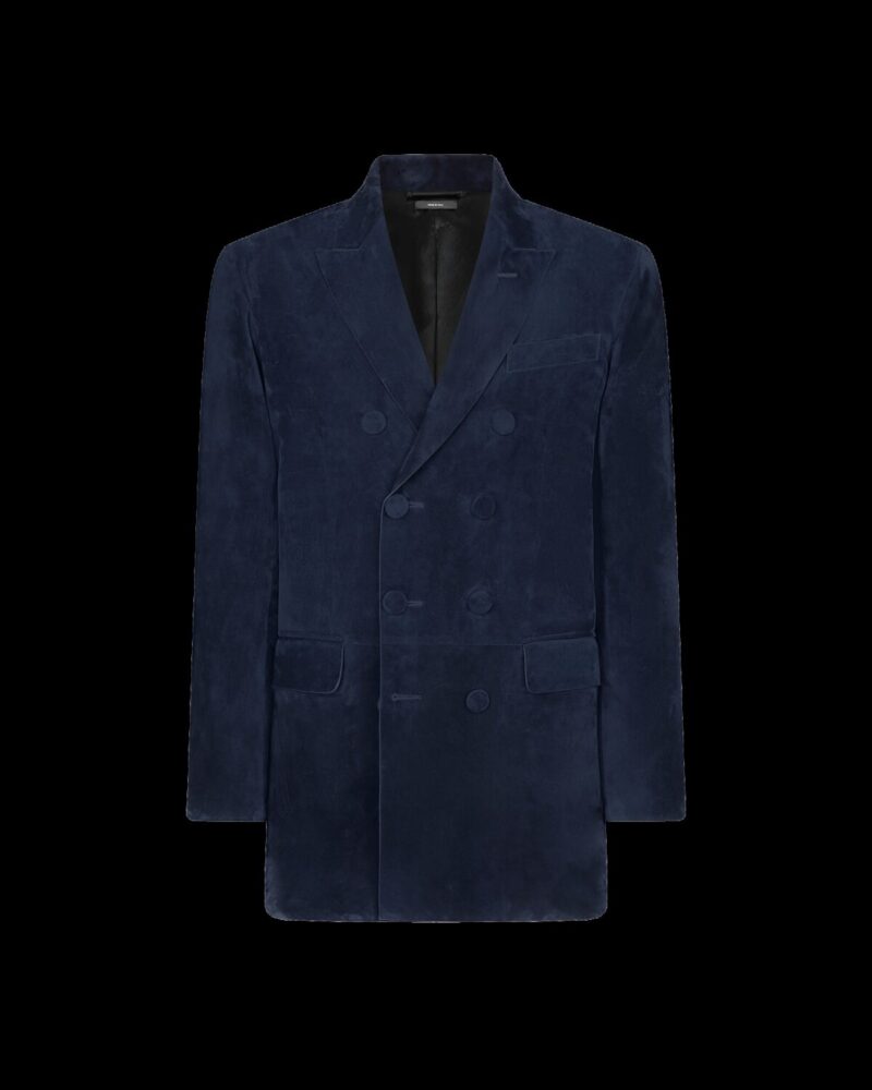 Cashmere Suede Sartorial Peacoat