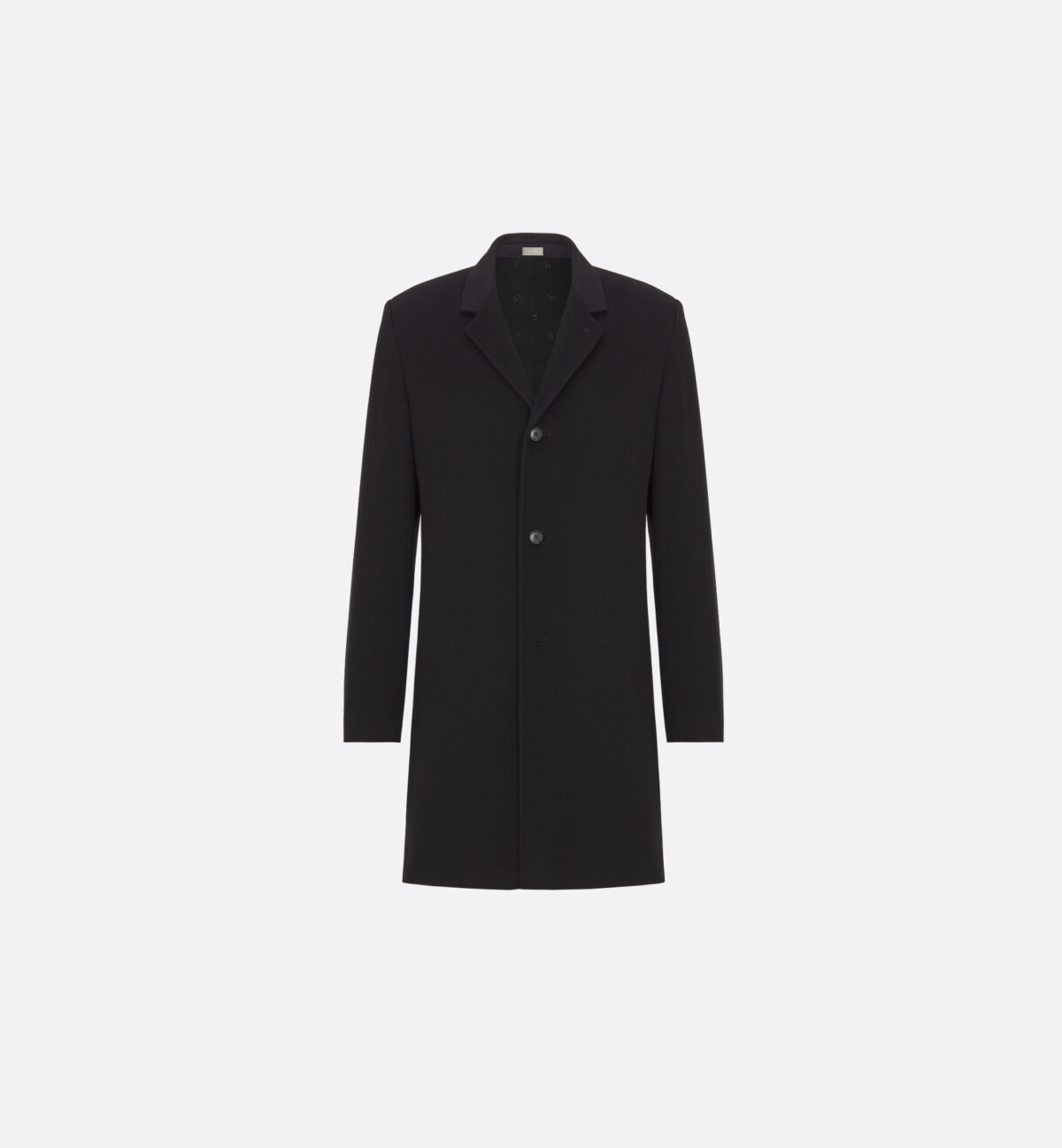 Classic Coat Black Cashmere