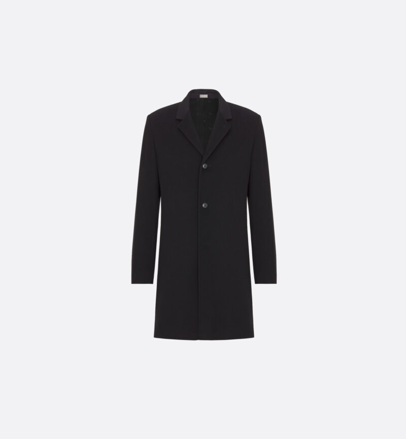 Classic Coat Black Cashmere