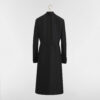 Coat Black Wool and Silk