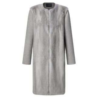 Coat Cachemire Mix Fur