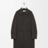 Coat In Wool And Silk