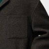 Coat In Wool And Silk