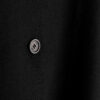 Coat with Belt Black Double-Faced Wool Blend