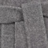 Coat with Belt Gray Double-Sided Virgin Wool