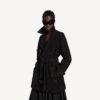 Cocoon Short Trench Black