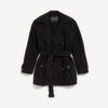 Cocoon Short Trench Black