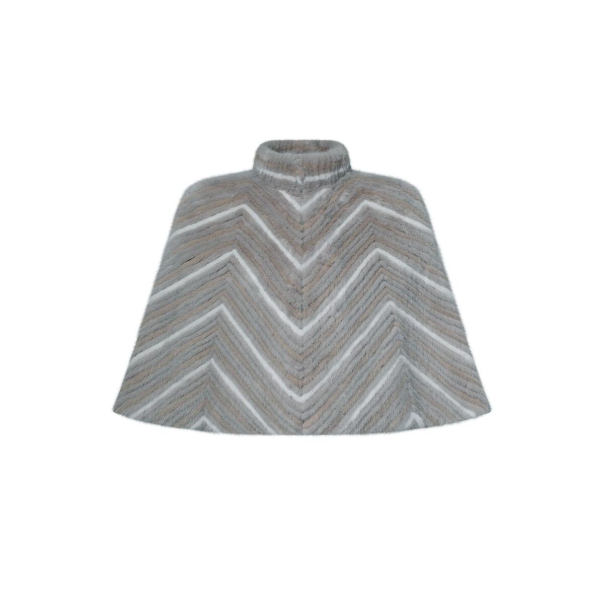 Cropped Mink Cape
