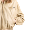 Cropped Nappa Leather Jacket
