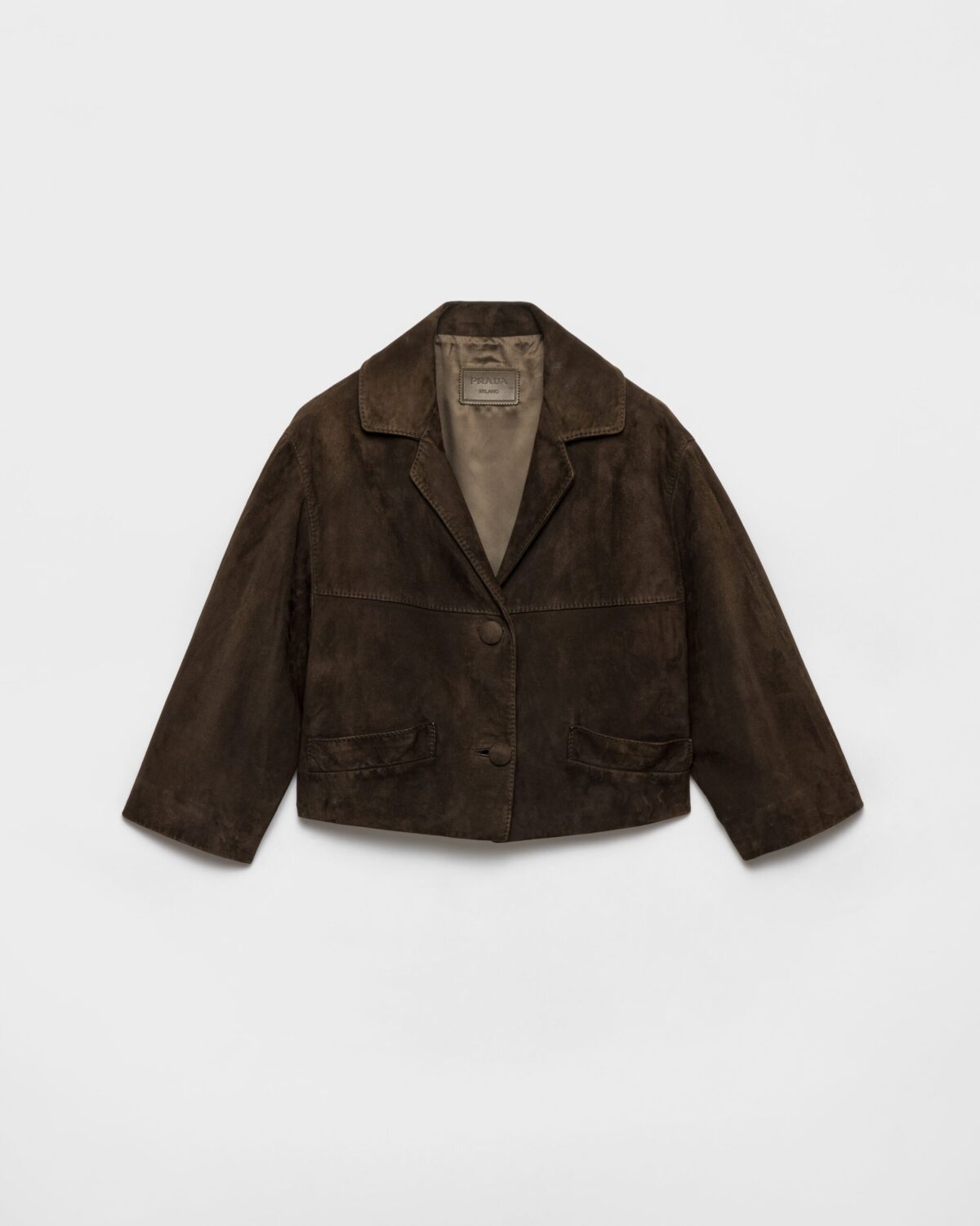 Cropped Suede Jacket