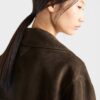 Cropped Suede Jacket