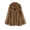 Degrade Soft Shearling Peacoat
