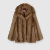 Degrade Soft Shearling Peacoat