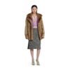 Degrade Soft Shearling Peacoat