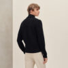 Devant Cuir Buttoned Jacket