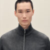 Devant Cuir Zipped Jacket